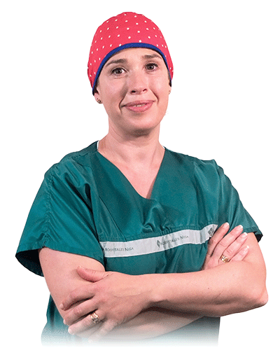 Natalia Mínguez, enfermera de la Clínica Dual de Valencia